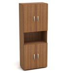 Шкаф для документов с 2 комплектами дверей КАНЦ