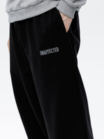 Джоггеры UNAFFECTED Оверсайз Хлопковые Черный