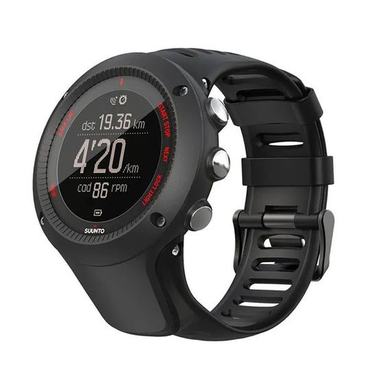 Ремешок для Suunto Ambit , Ambit 2, Ambit 3 силиконовый (Черный)