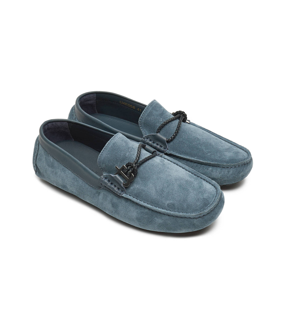 Мокасины SUEDE INDIGO Baldinini - индиговой(U4E062P1CROS)