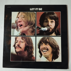 Винтажная виниловая пластинка LP The Beatles Let It Be (France 1978)