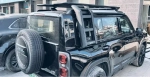 Платформа на крышу с боковой лестницей для Haval Dargo Хавал Хавейл Дарго обвес