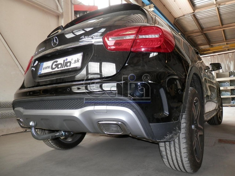 Оцинкованный фаркоп на Mercedes GLA-Class 2014-2019, Infiniti Q30 2016-2019, Infiniti QX30 2016-2019 (без электрики), Galia M134C