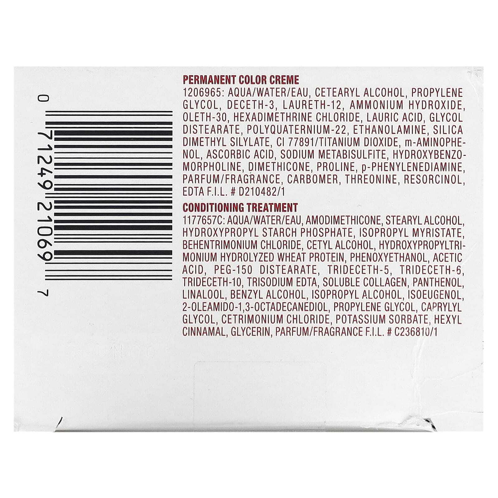L'Oréal, Excellence Creme, тройная защита, оттенок 8, средний блонд, 1 применение