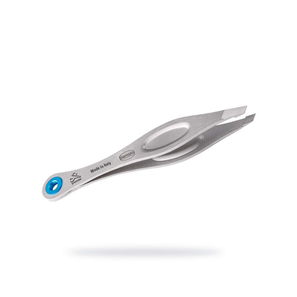 Пинцет с косыми кончиками Premax T1818090OIS RLS Men Collection
