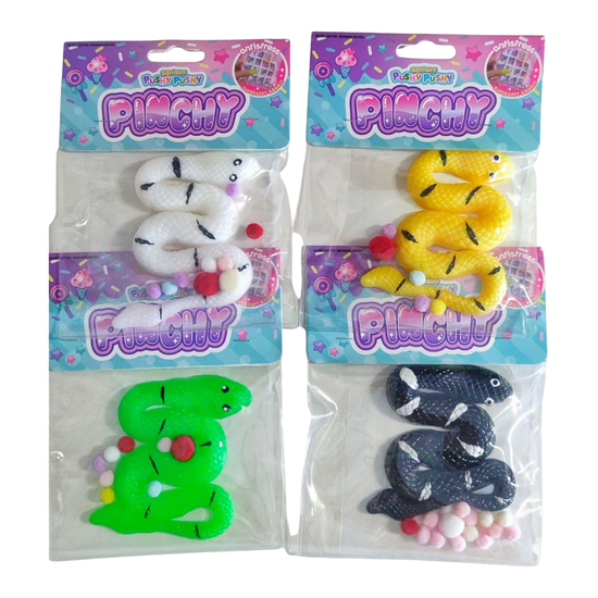 Антистресс Сквиш змейка 8см