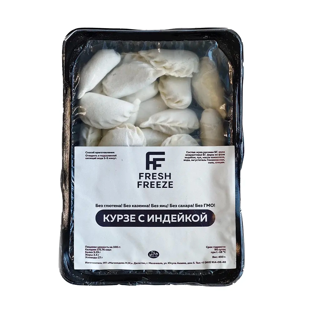 Курзе с индейкой без глютена Fresh Freeze, 450 г