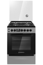 Газовая плита с электрической духовкой MAUNFELD MGC60ECGR05