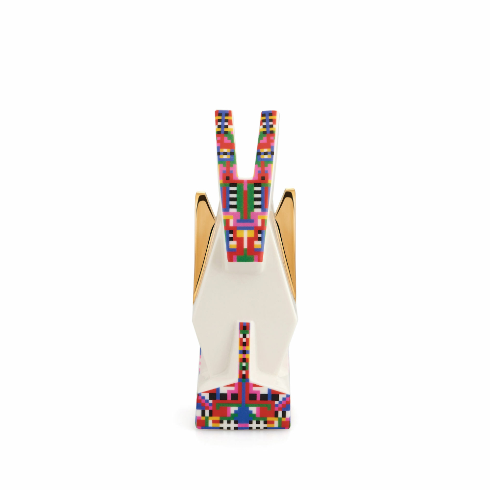Alessi - Фарфоровая фигурка осла / артикул   ESA05 5  / GTIN 8003299468058
