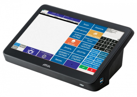 Сенсорный терминал АТОЛ Optima (11.6", J3455, 8 ГБ DDR3L, SSD 128 Гб M.2, без АКБ, без ОС). V7