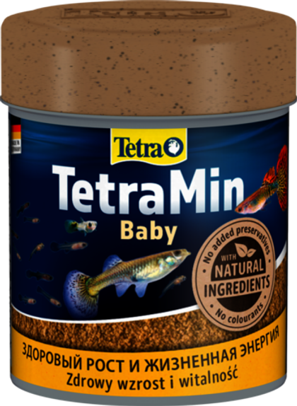TETRA TetraMin Baby Микрокорм для мальков, 66 мл/30 г