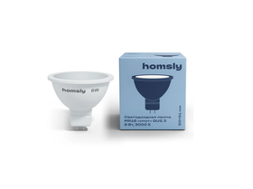 Светодиодная лампа Homsly MR16 "спот" GU 5.3 5.8Вт, 3000K