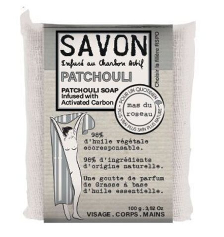 Мыло твердое PATCHOULI Mas du Roseau 100 мл Разноцветный