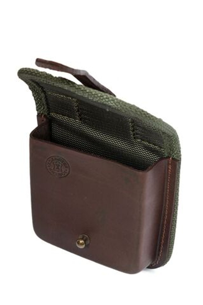 Подсумок-карман универсальный,быстросъемный для чехлов Лидер(130*120*40) / кожа