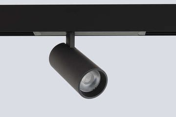 Светильник трековый 220V 18W 4000K CLT 0.35 003 18W BL 4000K черный SPACE 220 Crystal Lux