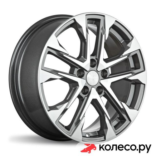 Атакор 7x17/5*108 D60.1 ET33 алмаз графит