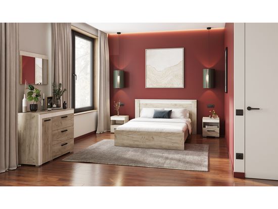 дуб крафт серый / дуб крафт белый