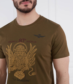 Футболка Aeronautica Militare - зеленый(TS2126J607)