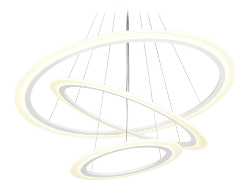 Светильник потолочный светодиодный с пультом FA4359/3 WH белый 145W 3000K/4200K/6400K D800*800 (ПДУ РАДИО 2.4G)