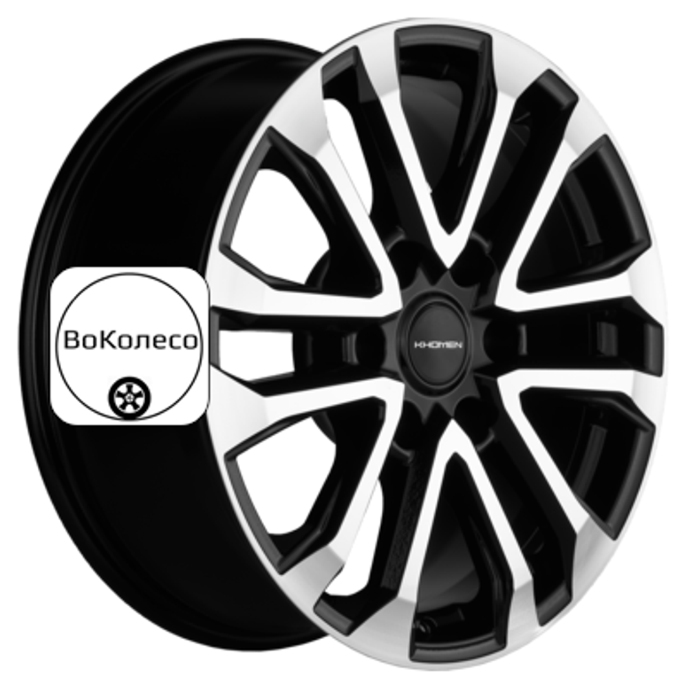 7,5x18/6x114,3 ET38 D67,1 KHW1805 (Mohave) Black-FP Khomen Wheels