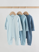 Комбинезон / Cлип для малышей  Next F13-419, 3 шт., Синий, Голубой