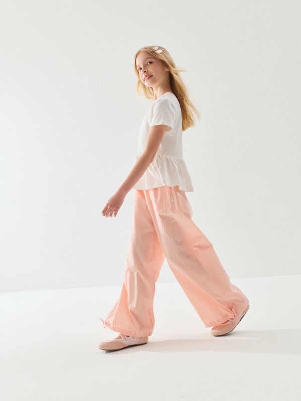 Брюки хлопковые с утяжкой 