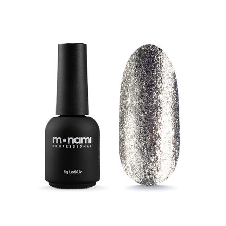 Гель лак Monami Luxury Silver, 8г