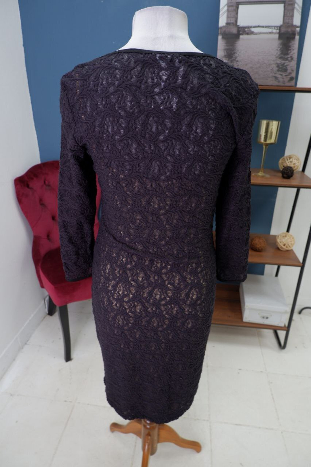 Платье Savage с ажуром 48 размер