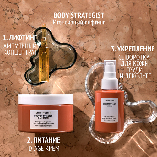 COMFORT ZONE BODY STRATEGIST FIRMING NOURISHING CREAM D-AGE Укрепляющий крем для тела