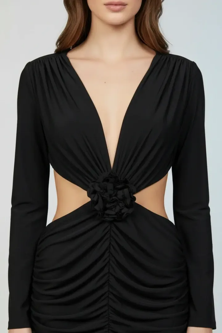 Платье с вырезом «ROSA»