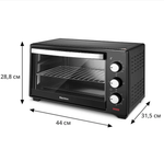 Духовая электрическая печь Blackton Мини-печь-19л.