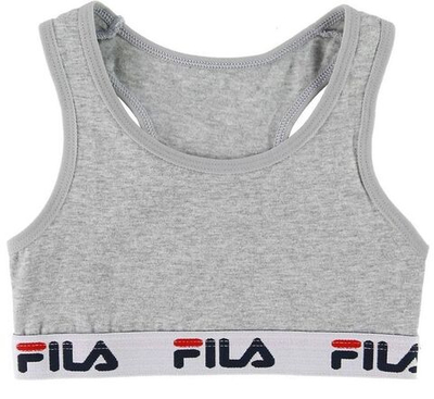 Теннисный бюстгальтер dziewczecy Fila Girl Bra 1P - Gray