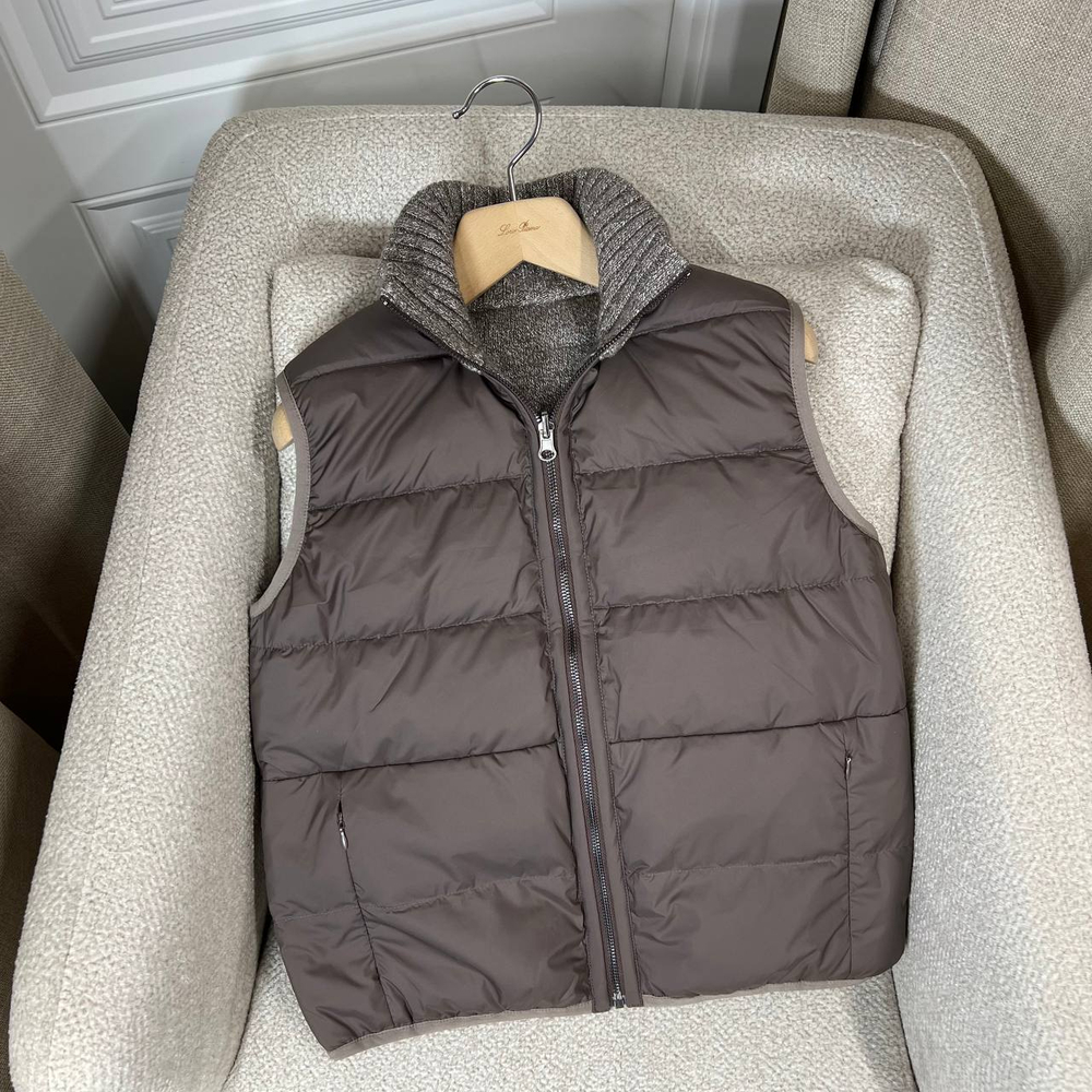 Двусторонний жилет Brunello Cucinelli