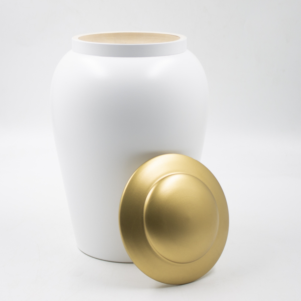 Урна биоразлагаемая «Блик» белая