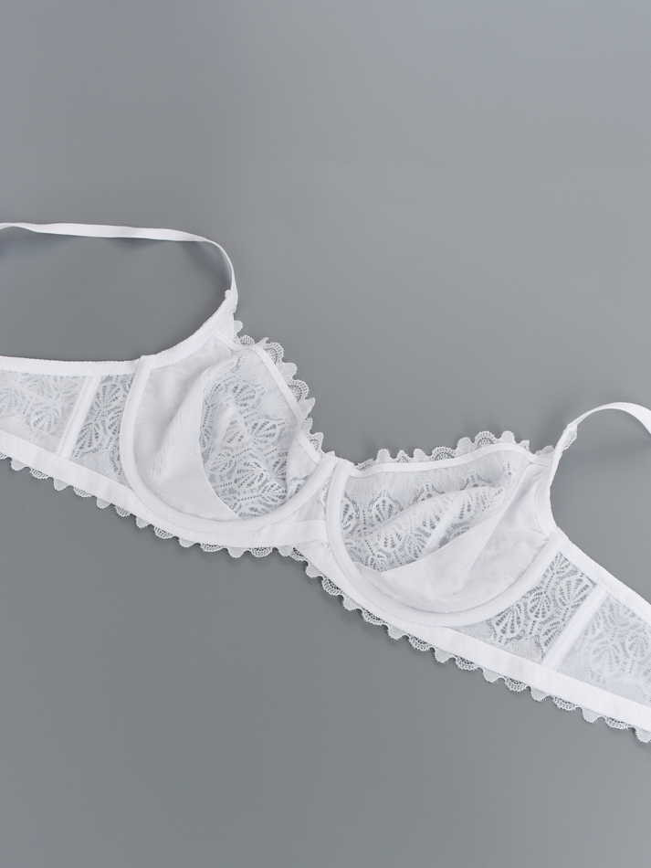 Кружевной бюстгальтер OIRO Tulip с мягкими чашками