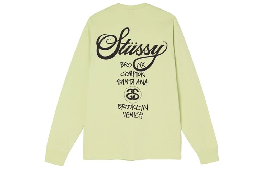 Толстовки Stussy WORLD TOUR LS TEE T, 3993713