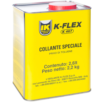 Клей «зимний» (можно монтировать при температурах до -15°С) K-FLEX 2.6 lt K-467