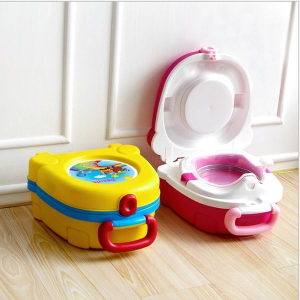 Портативный складной детский горшок-чемоданчик The Handy Potty