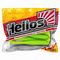 Виброхвост Jumbo 4,95'/12.5 см Lime 5шт. (HS-7-008) Helios