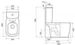 УНИТАЗ-КОМПАКТ BELBAGNO PRADO BB10150CP