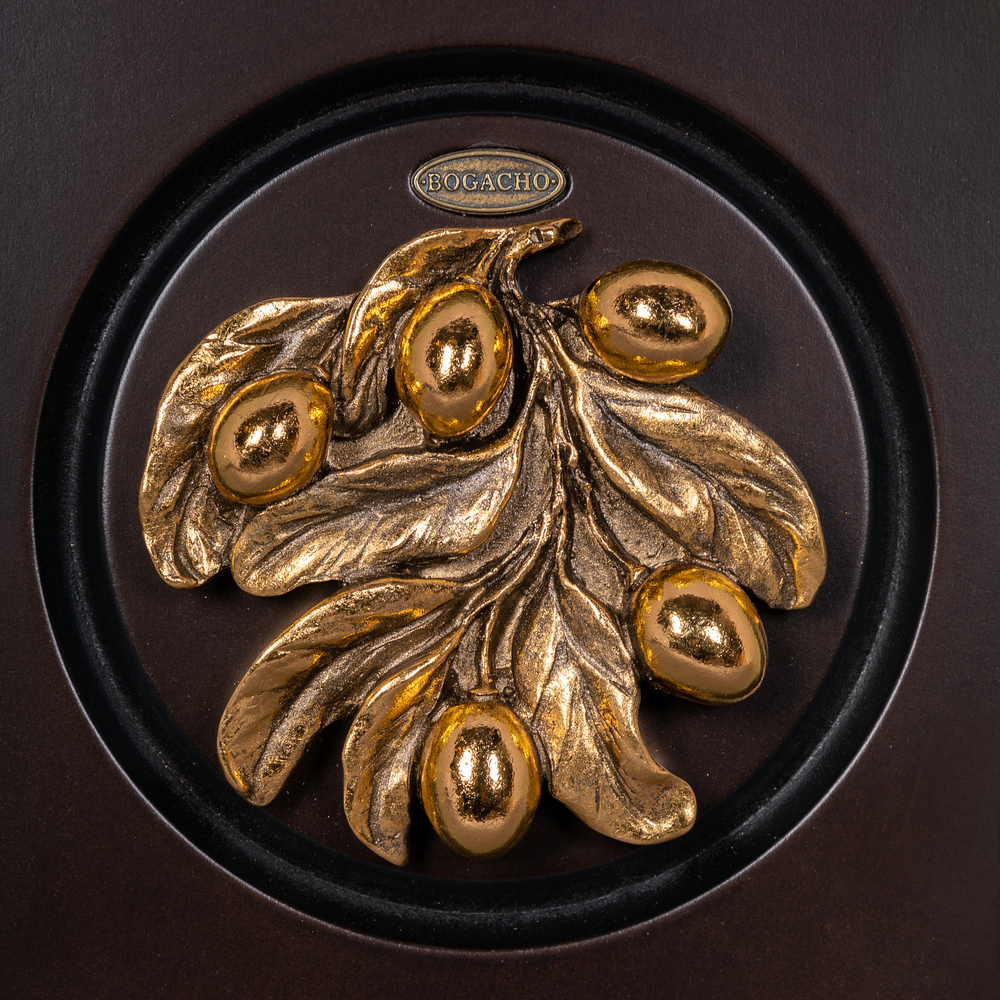 Полка ключница Oliva Branch (Олива Бранч) 2 Каштан Амбер