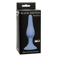 Анальная пробка 11,5см Lola Games Slim Anal Plug Medium Blue 4206-02Lola