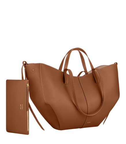 Сумка Polene Cyme EDITION TEXTURED CAMEL