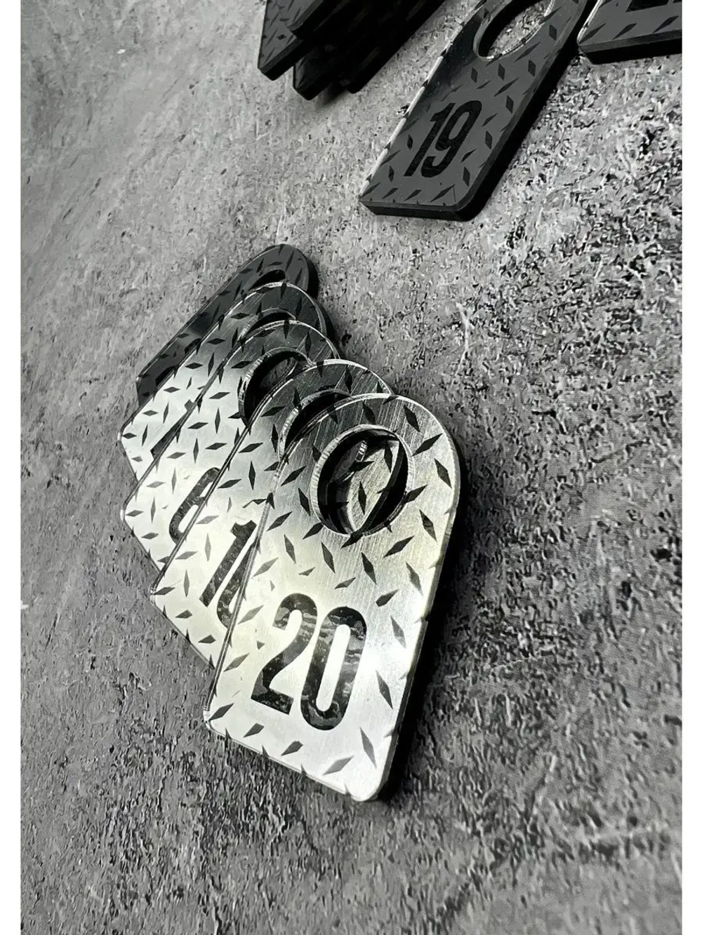 Номерки для гардероба 100шт