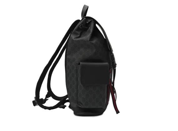 Рюкзак Gucci leather canvas GG bag
