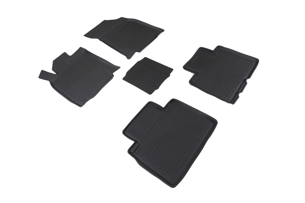 Резиновые коврики с высоким бортом для Geely Atlas 2016-2022 Seintex.91641