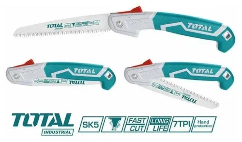 Складная садовая ножовка 180мм THFSW1806