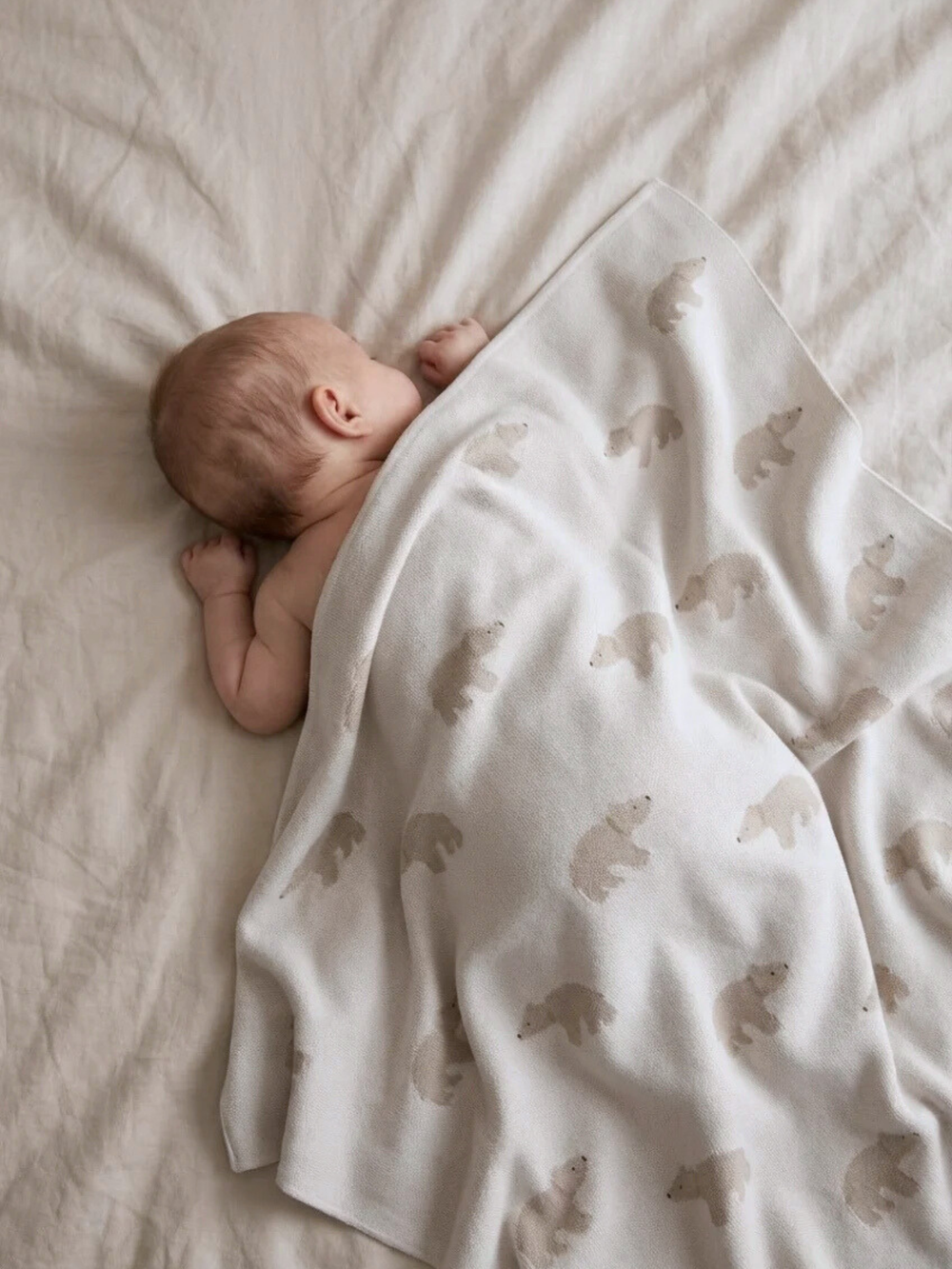 Вязаный плед Умка