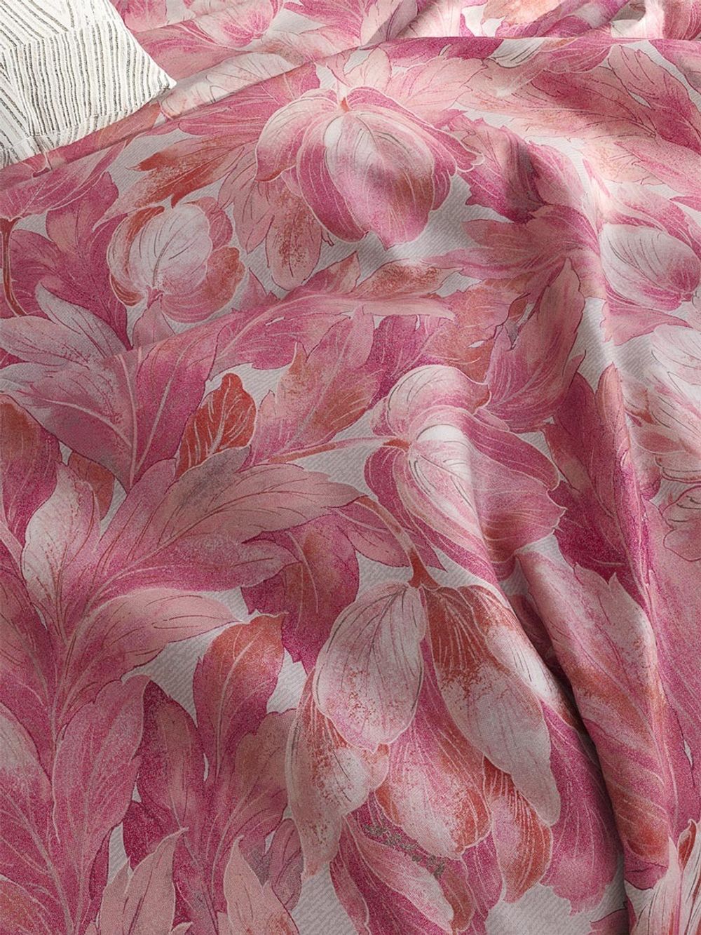 Пододеяльник сатин Milky Garden "Вейгела" евро на молнии 200x215 см