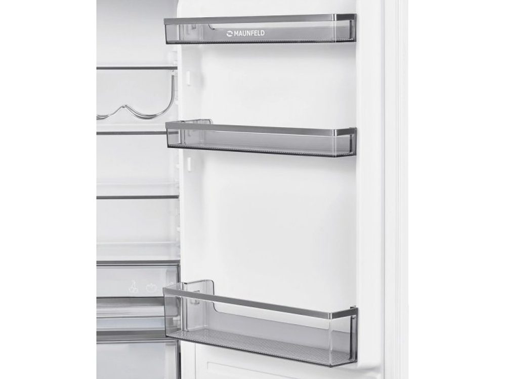 Встраиваемый холодильник Maunfeld MBL177SWGR Inverter